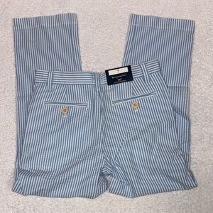 Vineyard Vines breaker Blue and White Striped Kids Pants boys 7